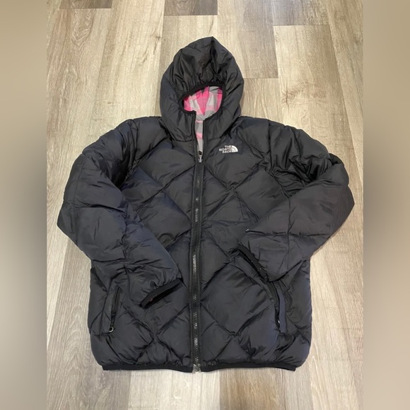 The North Face Jackets & Coats North Face Blackplaid 55 Reversible